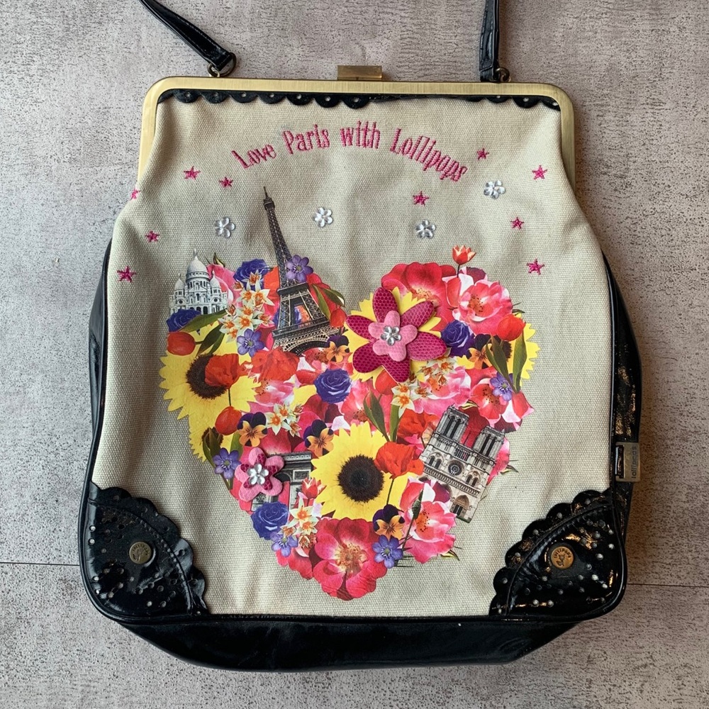Lollipops Paris Floral Bag